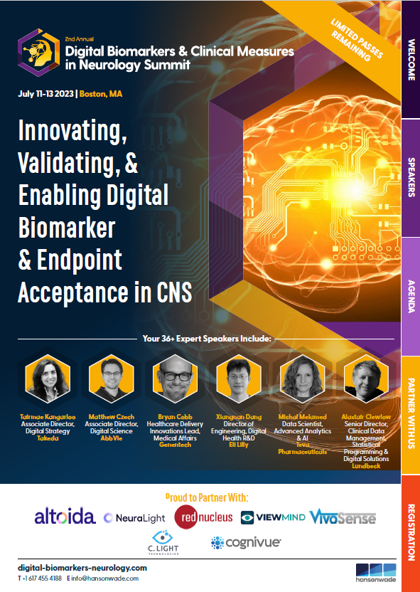 Digital Biomarkers & Clincal Measures in Neurology Summit